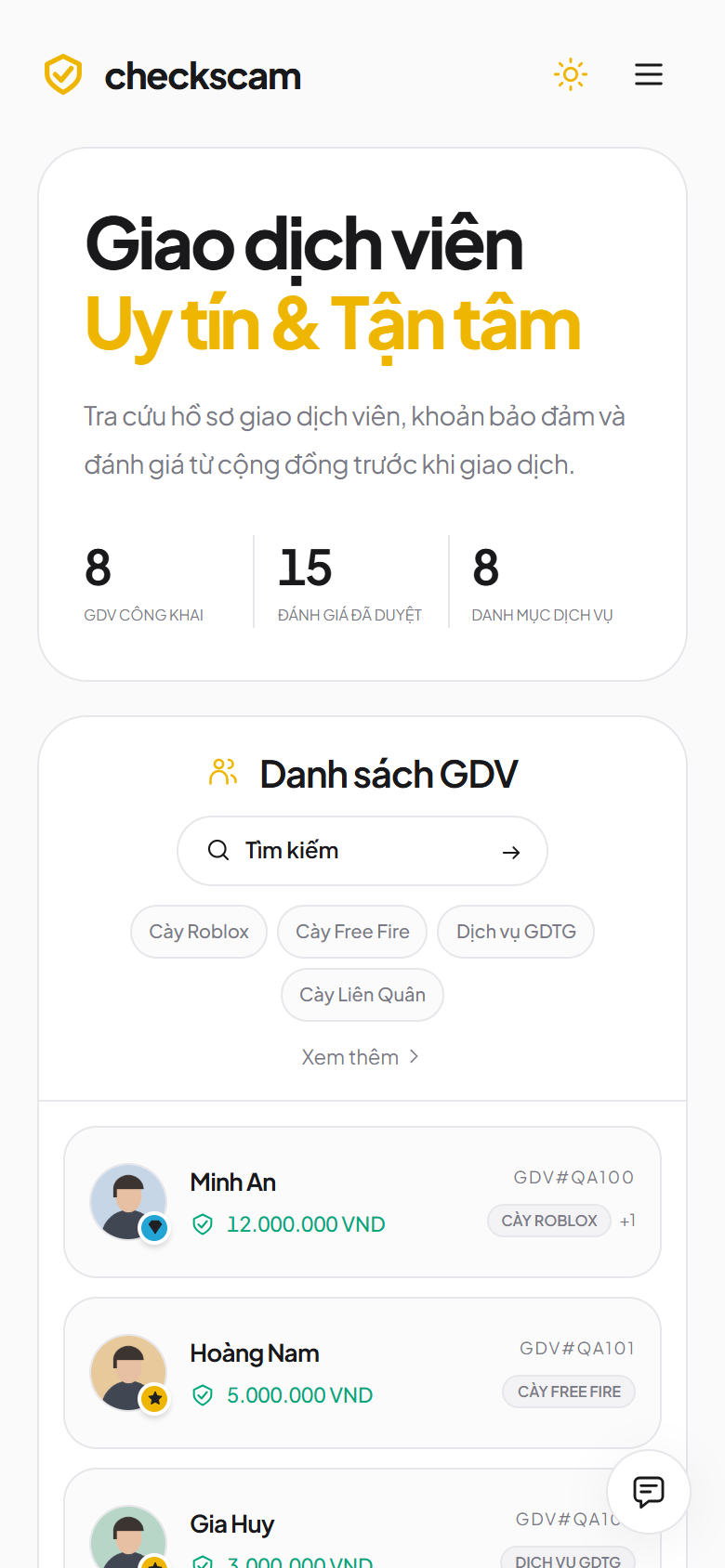 Ảnh 3 của CheckScam Mẫu 2