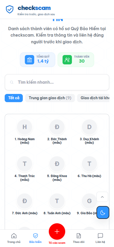 Ảnh 8 của CheckScam Mẫu 3