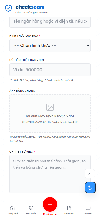 Ảnh 10 của CheckScam Mẫu 3